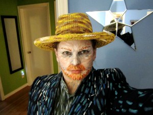 A selfie of myself as a self-portrait. 